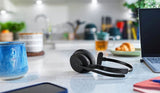 Jabra Evolve2 55 Link380a USB-A Mono Wireless Headset with Stand (Black) — Being Shipped