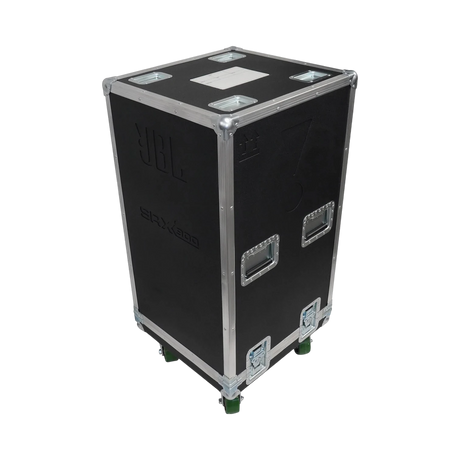 JBL Flight Case with Wheels for 4x SRX906LA Speakers, Black — Being Shipped