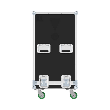 JBL Flight Case with Wheels for 4x SRX906LA Speakers, Black — Being Shipped