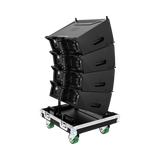 JBL Flight Case with Wheels for 4x SRX906LA Speakers, Black — Being Shipped