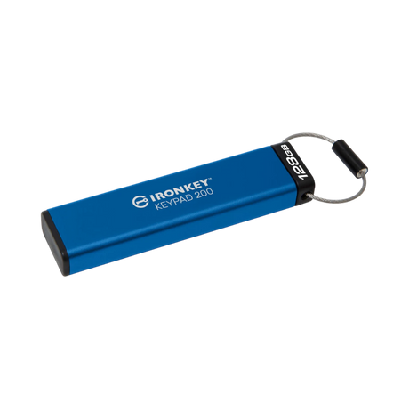 Kingston IronKey Keypad 200 USB-A 3.2 Gen 1 128GB Flash Drive — Being Shipped