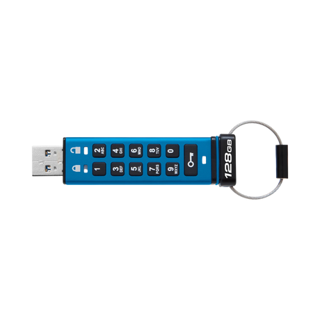 Kingston IronKey Keypad 200 USB-A 3.2 Gen 1 128GB Flash Drive — Being Shipped