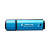 Kingston IronKey Vault Privacy 50 Series USB-C 256GB Flash Drive (Blue) — Being Shipped