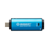 Kingston IronKey Vault Privacy 50 Series USB-C 64GB Flash Drive (Blue) — Being Shipped