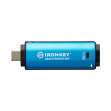 Kingston IronKey Vault Privacy 50 Series USB-C 32GB Flash Drive (Blue) — Being Shipped