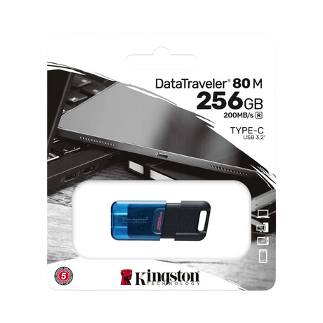 Kingston DataTraveler 80 M USB-C 256GB Flash Drive — Being Shipped