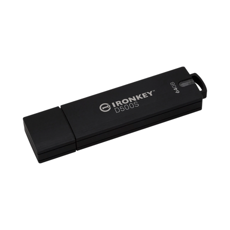 Kingston IronKey D500S Hardware-Encrypted USB 64GB Flash Drive — Being Shipped