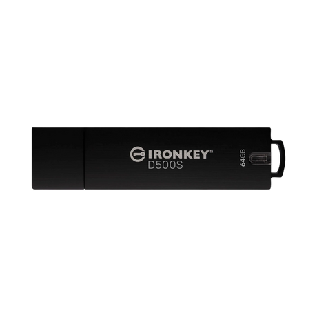 Kingston IronKey D500S Hardware-Encrypted USB 64GB Flash Drive — Being Shipped