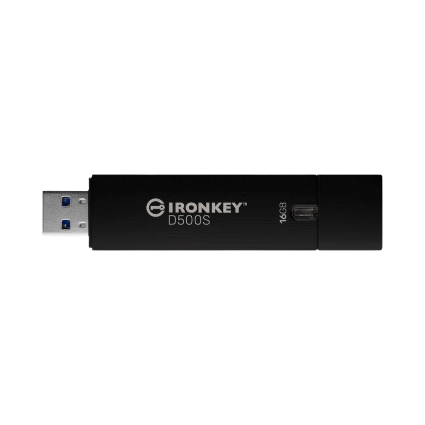 Kingston IronKey D500S Hardware-Encrypted USB 16GB Flash Drive — Being Shipped