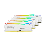 Kingston FURY Beast White 64GB DDR5 6000MT/s CL40 RGB Memory Kit 8 (4 x 16GB) — Being Shipped