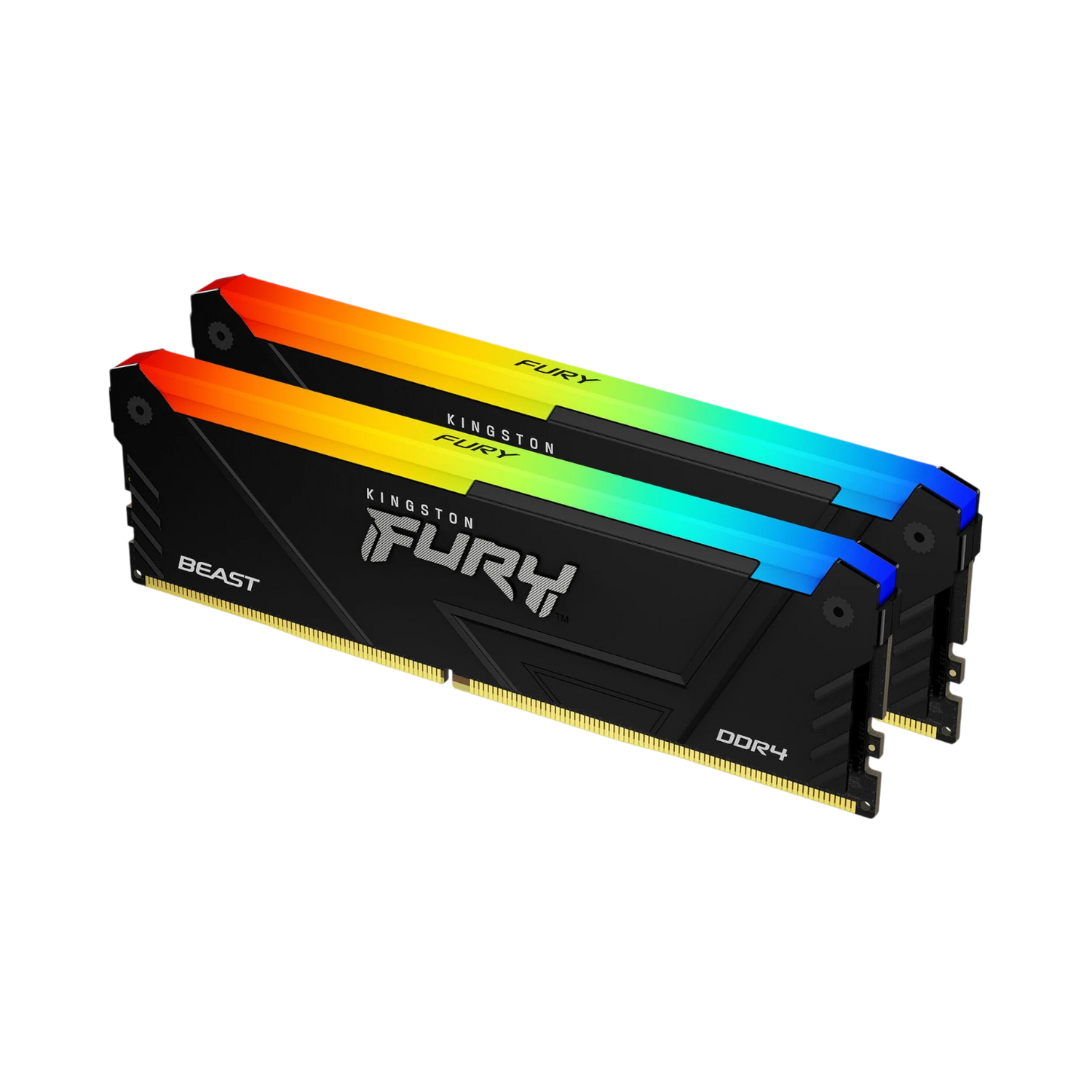 Kingston FURY Beast 64GB DDR4 3200MT/s RGB Desktop Memory Kit (2 x 32GB) — Being Shipped