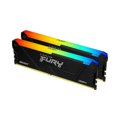 Kingston FURY Beast 64GB DDR4 3200MT/s RGB Desktop Memory Kit (2 x 32GB) — Being Shipped