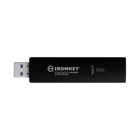 Kingston IronKey D500S Hardware-Encrypted Managed USB 128GB Flash Drive — Being Shipped