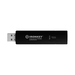 Kingston IronKey D500S Hardware-Encrypted Managed USB 16GB Flash Drive — Being Shipped