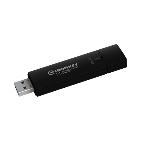Kingston IronKey D500S Hardware-Encrypted Managed USB 256GB Flash Drive — Being Shipped