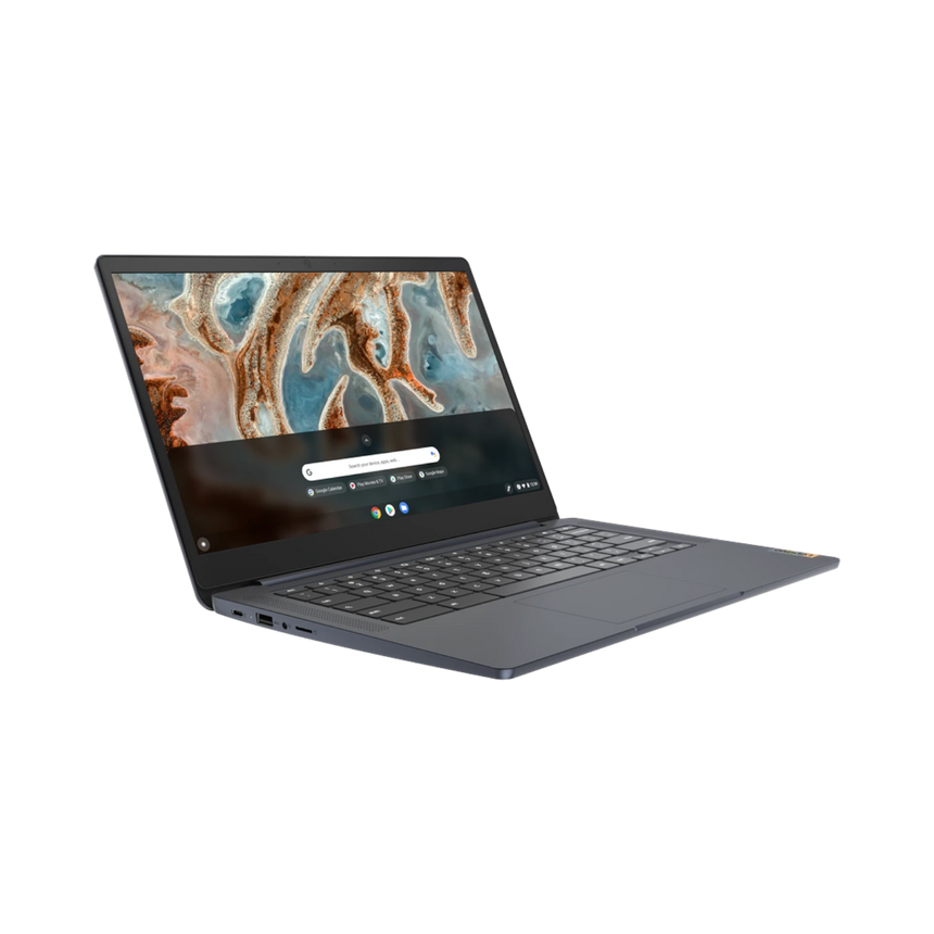 Lenovo 14" IdeaPad 3 Chromebook, MediaTek MT8183, 4GB RAM, 32GB eMMC (Abyss Blue) — Being Shipped