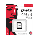 Kingston Industrial 64GB UHS-I SDXC Memory Card — Being Shipped