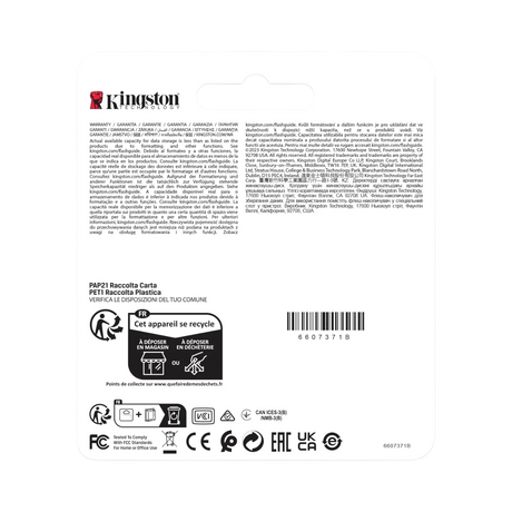 Kingston Industrial 64GB UHS-I SDXC Memory Card — Being Shipped