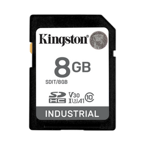 Kingston Industrial 8GB UHS-I SDHC Memory Card — Being Shipped