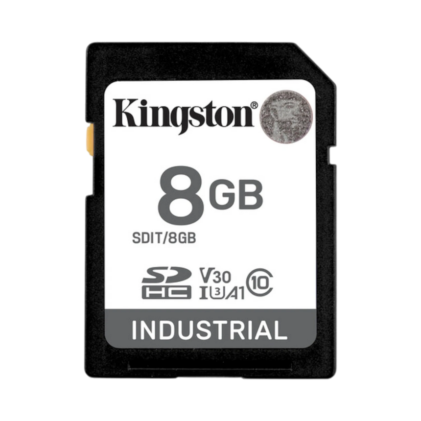 Kingston Industrial 8GB UHS-I SDHC Memory Card — Being Shipped
