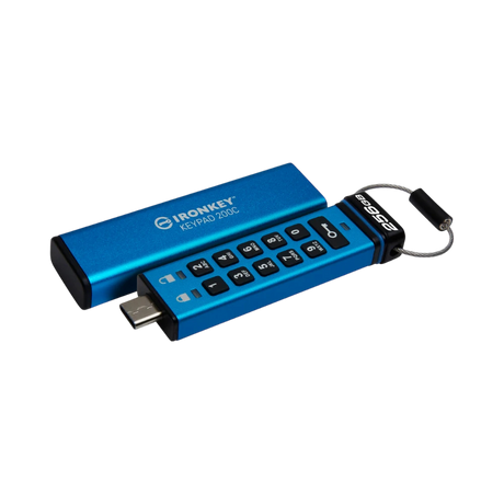Kingston IronKey Keypad 200 USB-C 3.2 Gen 1 256GB Flash Drive — Being Shipped