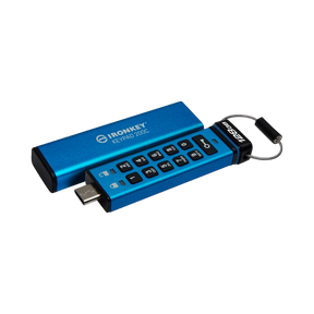 Kingston IronKey Keypad 200 USB-C 3.2 Gen 1 128GB Flash Drive — Being Shipped