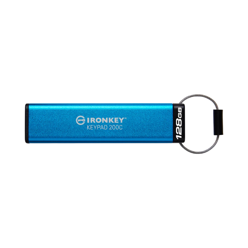 Kingston IronKey Keypad 200 USB-C 3.2 Gen 1 128GB Flash Drive — Being Shipped