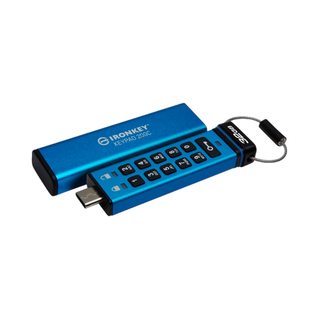 Kingston IronKey Keypad 200 USB-C 3.2 Gen 1 32GB Flash Drive — Being Shipped