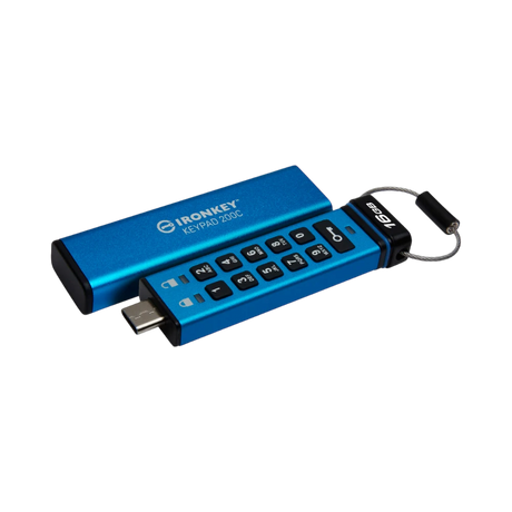 Kingston IronKey Keypad 200 USB-C 3.2 Gen 1 16GB Flash Drive — Being Shipped