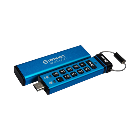 Kingston IronKey Keypad 200 USB-C 3.2 Gen 1 8GB Flash Drive — Being Shipped