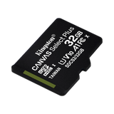 Kingston Canvas Select Plus 32GB UHS-I microSDHC Memory Card with SD Adapter — Being Shipped