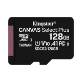 Kingston Canvas Select Plus 128GB UHS-I microSDXC Memory Card — Being Shipped