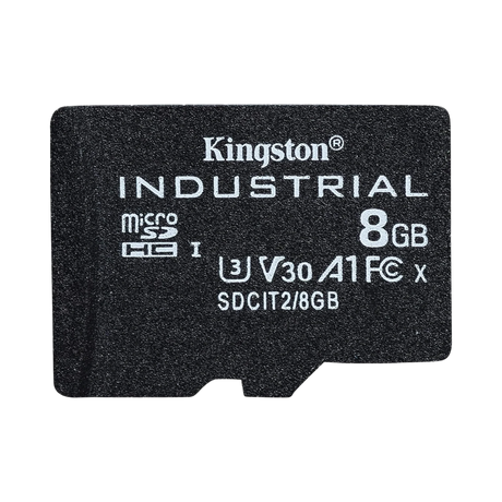 Kingston Industrial 8GB microSDHC UHS-I V30 A1 Memory Card — Being Shipped