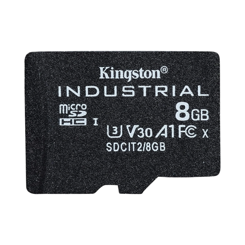 Kingston Industrial 8GB microSDHC UHS-I V30 A1 Memory Card — Being Shipped