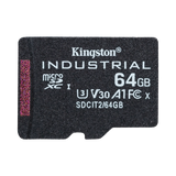 Kingston Industrial UHS-I 64GB microSDXC Memory Card with SD Adapter — Being Shipped
