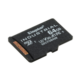 Kingston Industrial UHS-I 64GB microSDXC Memory Card with SD Adapter — Being Shipped