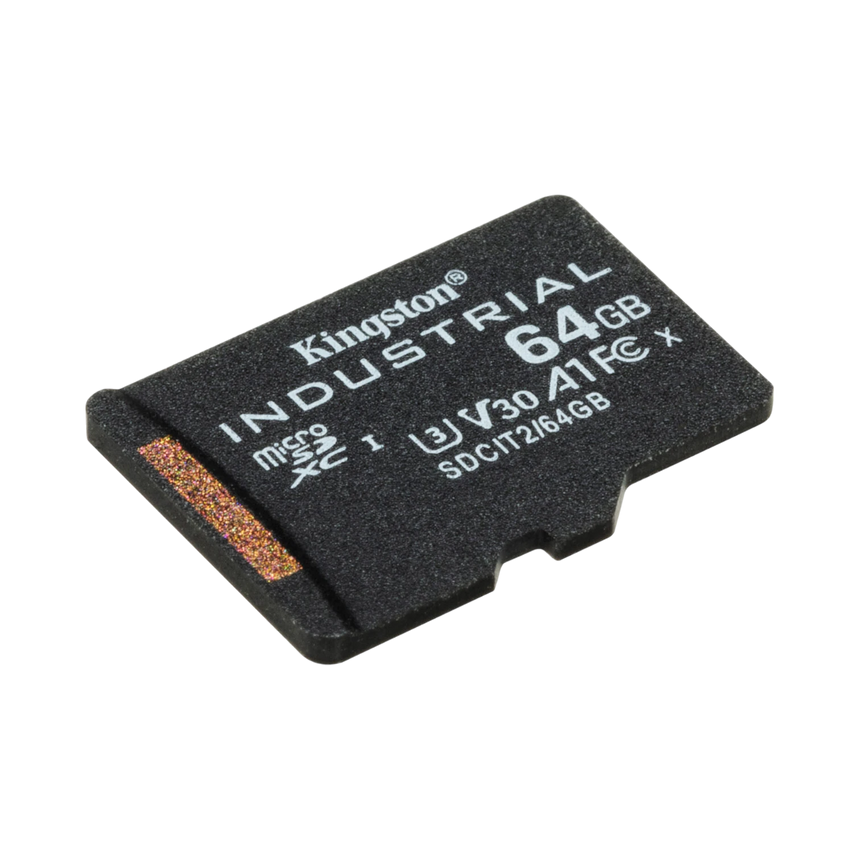 Kingston Industrial UHS-I 64GB microSDXC Memory Card with SD Adapter — Being Shipped