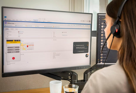 Jabra Engage 50 II USB-A Mono Noise Cancelling Wired Headset (Black) — Being Shipped