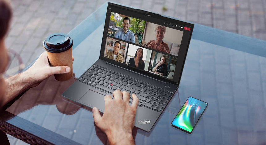 Lenovo 16" ThinkPad E16 Gen 1 Notebook, AMD Ryzen 5 7530U, 8GB RAM, 256GB SSD — Being Shipped