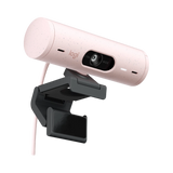 Logitech Brio 500 1080p Full HD Webcam (Rose) — Being Shipped