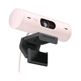 Logitech Brio 500 1080p Full HD Webcam (Rose) — Being Shipped