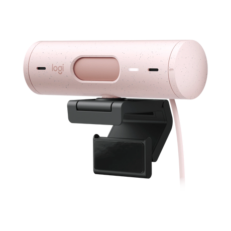Logitech Brio 500 1080p Full HD Webcam (Rose) — Being Shipped