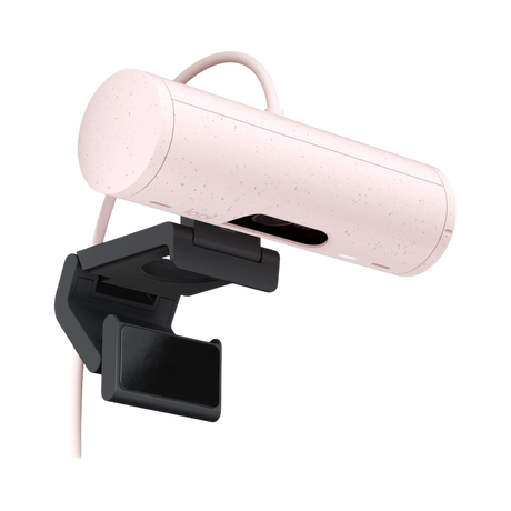 Logitech Brio 500 1080p Full HD Webcam (Rose) — Being Shipped
