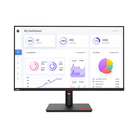 Lenovo ThinkVision T22i-30 21.5" FHD IPS Monitor — Being Shipped