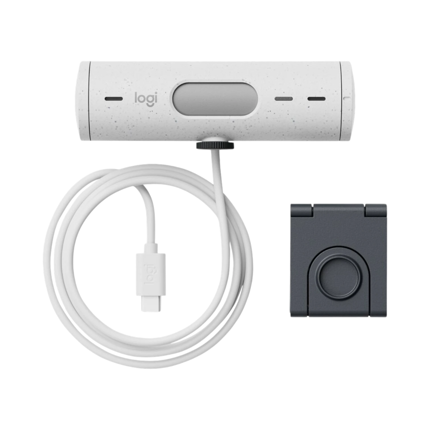 Logitech Brio 500 1080p Full HD Webcam (Off-White) — Being Shipped