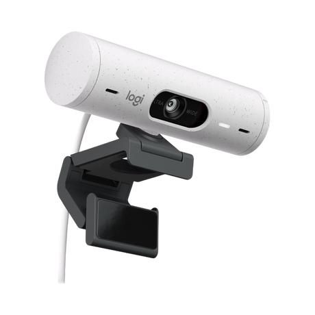 Logitech Brio 500 1080p Full HD Webcam (Off-White) — Being Shipped