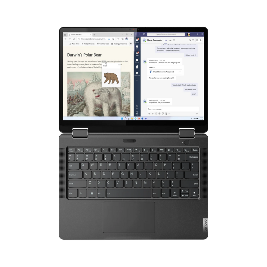 Lenovo 13w Yoga Gen 2 13.3" Touchscreen 2-in-1 Notebook, AMD Ryzen 5 7530U, 8GB RAM, 256GB SSD — Being Shipped