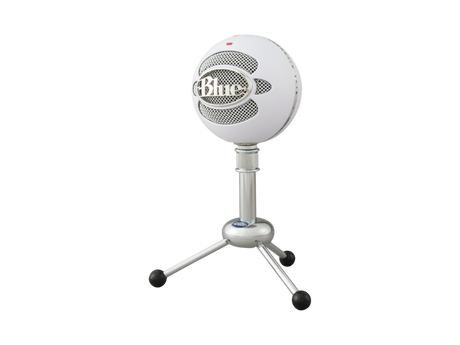 Logitech Blue Snowball USB Condenser Microphone (White) — Being Shipped