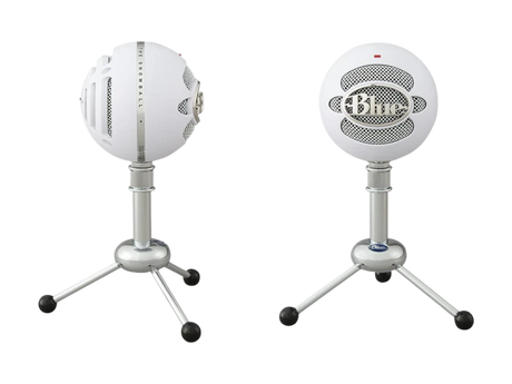 Logitech Blue Snowball USB Condenser Microphone (White) — Being Shipped