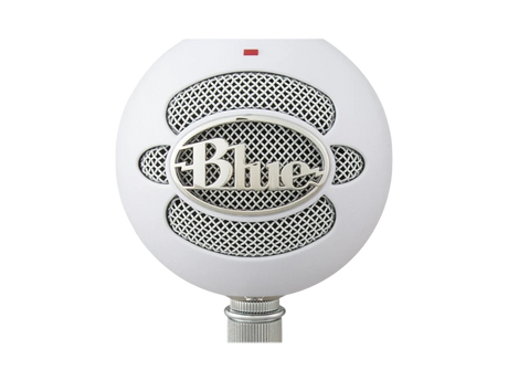 Logitech Blue Snowball USB Condenser Microphone (White) — Being Shipped